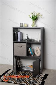 Шкаф Маленькие мечтатели (серый)