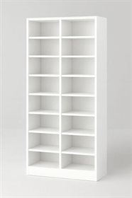 Стеллаж открытый 79х35х180 из серии Медовая