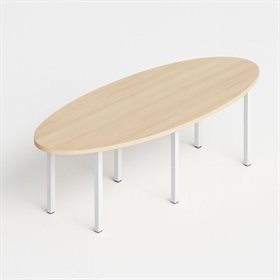 Стол овальный переговорный из серии Медовая