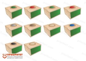 Набор тактильных ящиков Сенсорика