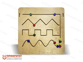 Тактильно-развивающая панель Научусь и напишу