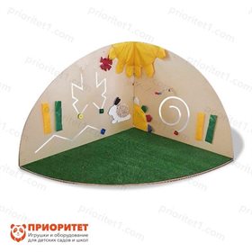 Тактильный уголок Милое солнышко