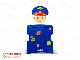 Дидактическая панель Кем стать? Полицейский