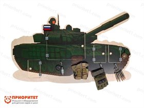 Бизиборд Танк