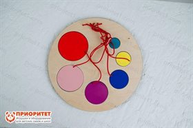 Тактильно-развивающая панель Палитра