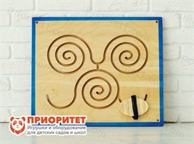 Панель-лабиринт Рисуем ногами №2 Бабочка