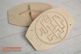 Балансировочная доска-лабиринт Для ножек №2 (натуральная)