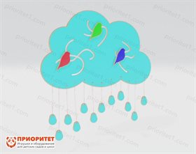 Декоративно-развивающая панель Облако в вышине