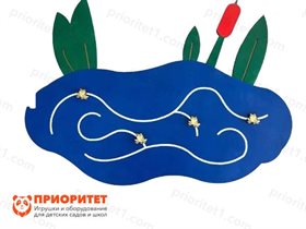 Декоративно-развивающая панель Сказочный прудик