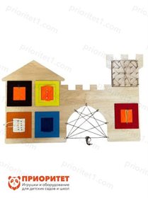 Декоративно-развивающая панель Крепость № 2