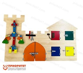 Декоративно-развивающая панель Крепость № 3