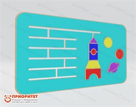 Дидактическая панель Собери ракету