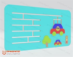 Дидактическая панель Собери машину