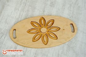 Тактильно-развивающая панель-лабиринт Цветочек