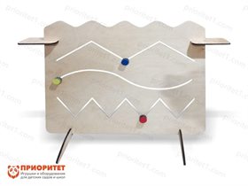 Развивающая игровая панель Три лабиринта