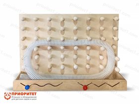 Тактильно-развивающая панель Гибкий лабиринт