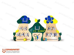 Тактильно-развивающая панель Учимся считать