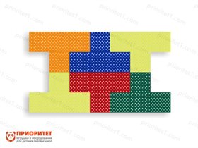 Настенная панель Мега блоки (6 штук)