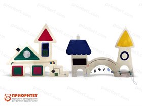 Набор декоративно-развивающих панелей Городской дворик