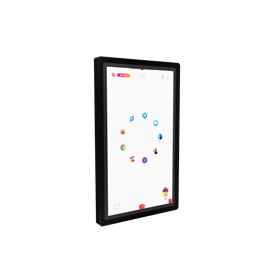 Настенный сенсорный киоск NEO GLASS 32" (с фасадным стеклом) (32 дюйма)