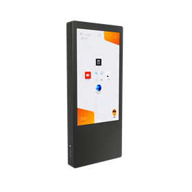 Настенный киоск Aurora 43" (с индукционной петлей и Kiosk Info) (43 дюйма)