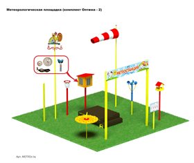 Метеорологическая площадка (комплект Оптима-2)