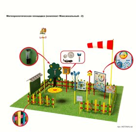 Метеорологическая площадка (комплект Максимальный-2)