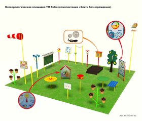 Метеорологическая площадка (комплектация «Элит» без ограждения)