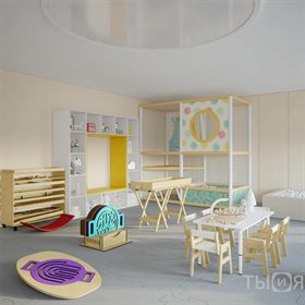 Игровая зона "Лабиринтия"