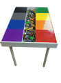 Стол для Лего с нишей на регулируемых опорах - фото 108239367