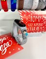Комплект: Часы "Космонавт 2" и новогодняя упаковка "Подарок от Деда мороза" - фото 109382371