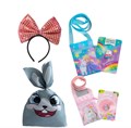 Подарочный набор для девочек: ободок + сумка с брошью в подарочном пакете, сумочки микс - фото 109605123