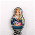 Ложка-матрёшка сувенирная «Русская красавица» - фото 109622490