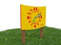 Игровой развивающий модуль «Часы» Модель: «Часы разноцветные» - фото 110191424