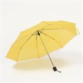 Зонт механический «Однотонный», 3 сложения, 8 спиц, R = 48 см, цвет жёлтый - фото 110691404