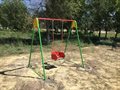 Качели Одноместные ⌀32 Стандарт на цепях - фото 112403430