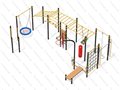 Спортивный комплекс для занятия воркаутом Мега 2 - фото 112404148 Спортивный комплекс для занятия воркаутом Мега 2 - фото 112404148