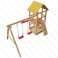 ДИК 4-й элемент с качелями - фото 112405847