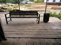 Скамейка парковая Сочи со спинкой - фото 112405917