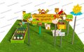 Игровая развивающая площадка "Фермерский дворик" Комплект: Оптима - 1 - фото 112519044