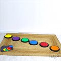 Тактильные круги для детей – развитие моторики и сенсорики - пластиковые - фото 113057744