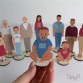 Купить тематические фигурки "семья" | Ты и Я! - фото 113060254