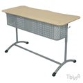 Купить Стол ученический "Наука" 2-м регулируемый без наклона | "Ты и Я" - фото 113286612
