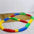 Купить Балансировочная дорожка "Змейка" пластиковая | "Ты и Я" - фото 113287016