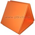 Мат-трансформер складной 3-х секционный "Домик" оранжевый, Расцветки модели «Домик» - фото 113387308