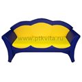 "Ракушка" комплект детской мягкой мебели сине-желтый, Расцветки модели «Ракушка» - фото 113894495