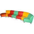 «Радужный» комплект мягкой модульной мебели арт.1КМ27 - фото 113894569