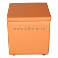 «Пуф квадратный»  (с ящиком для игрушек) оранжевый, Расцветки модели «Пуф квадратный с ящиком для игрушек» - фото 113894855