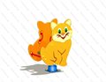 Качалка на пружине Кошечка - фото 114848706