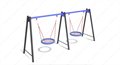 Качели Двухместные ⌀108 Гнездо Усил - фото 114848761